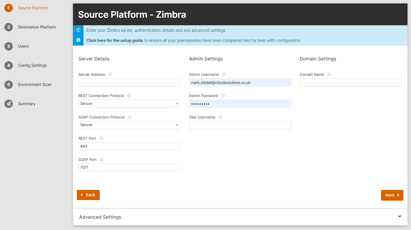 Zimbra to Google Workspace Migration – CloudM